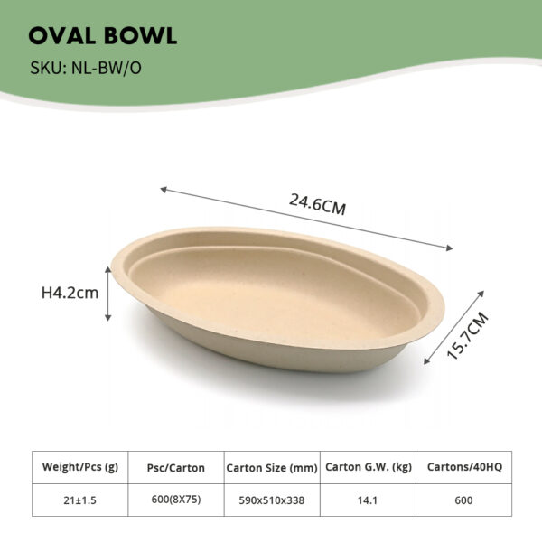 Oval Bowl