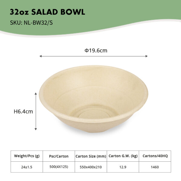 32oz Salad Bowl