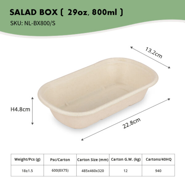 Salad Box (29oz, 800ml)