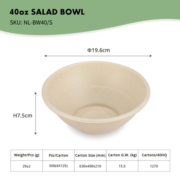 40oz Salad Bowl