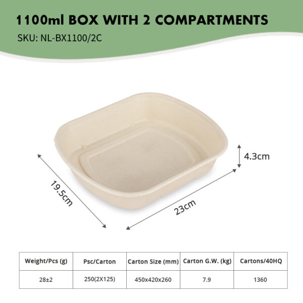 1100ml Box