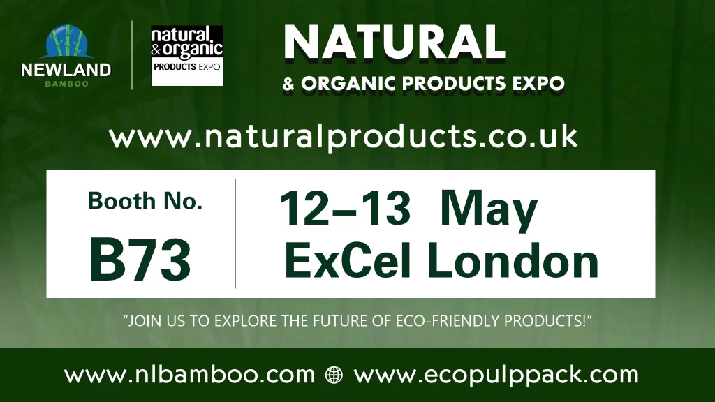 Newland Bamboo à la Natural & Organic Products Expo 2025 au Royaume-Uni