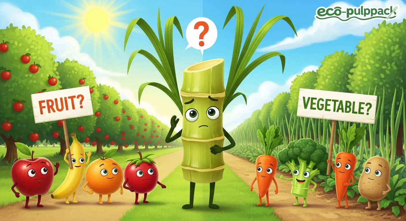 ¿Es la caña de azúcar una fruta o una verdura?