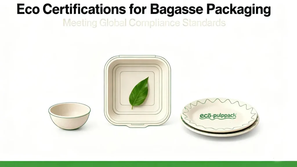 Öko-Zertifizierungen für Bagasse-Verpackungen, die globale Konformitätsstandards erfüllen